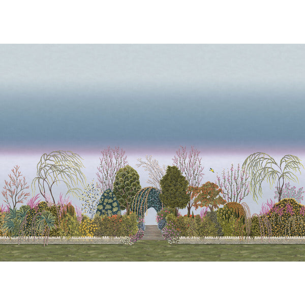 Reverie - Dusk Multi By Cole & Son | Cole & Son The Gardens Vol I | Botanical & Floral Wallcovering Print