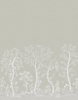 Seasonal Woods Silk Platinum | Cole & Son — full pattern repeat
