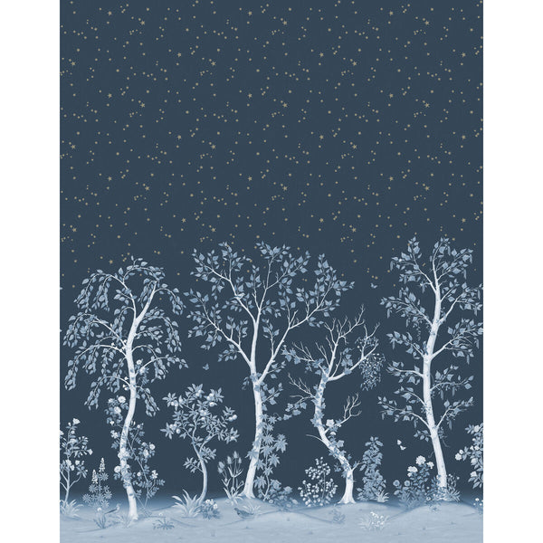 Seasonal Woods - Midnight Blue | Cole & Son