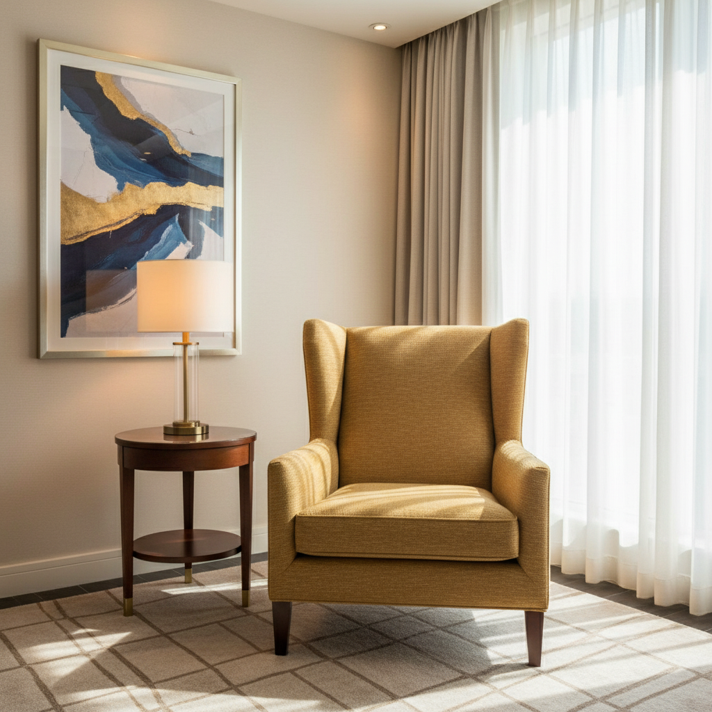 Soufriere - Sunflower Upholstered Chair | Architectural Fabrics