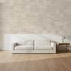 Nantucket Grasscloth Winter Gray Wallcovering | Phillipe Romano room setting
