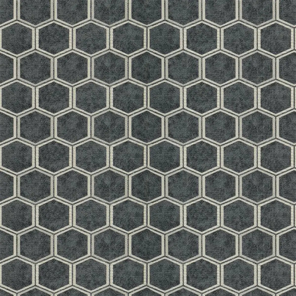 Manipur Charcoal Wallpaper | Designers Guild Europe