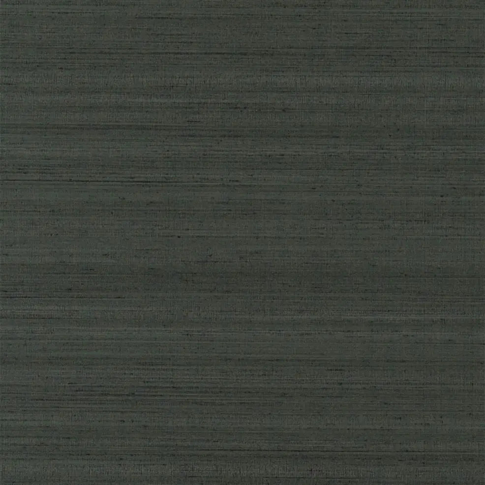 Chinon Gunmetal Wallpaper | Designers Guild Europe