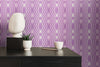Retro Chic Purple Wallcovering | AS Creation