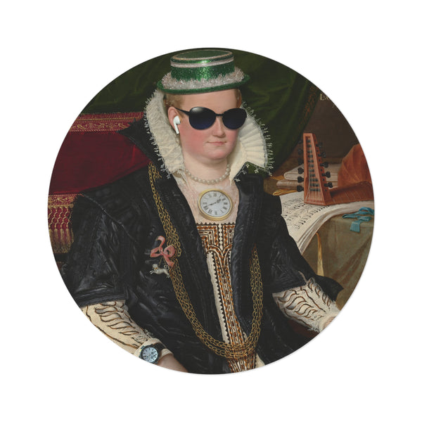 The Royal Lady Round Rug