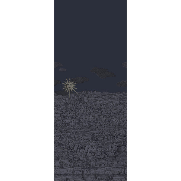 Vista Mediterranea - Midnight Dark Blue | Cole & Son