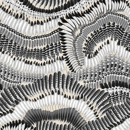 Prête-Moi Ta Plume! Feather Panel 03 | Christian Lacroix Europe