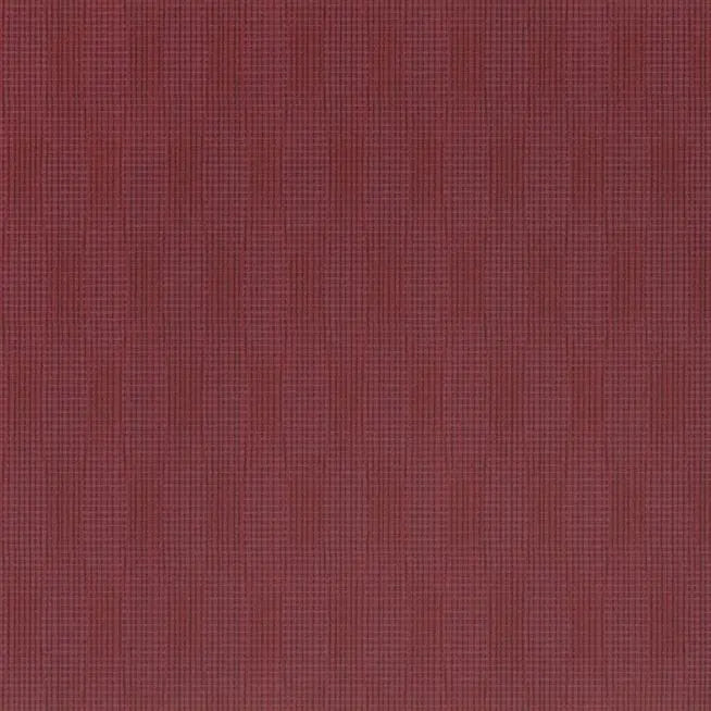 Reverdy Weave Claret REd  Wallpaper | Designers Guild Europe