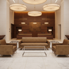 Aragon - Bronze Age Performance Vinyl Upholstered Sofa | Architectural Fabrics