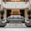 Tumble Reef - Slate Upholstered Sofa | Architectural Fabrics
