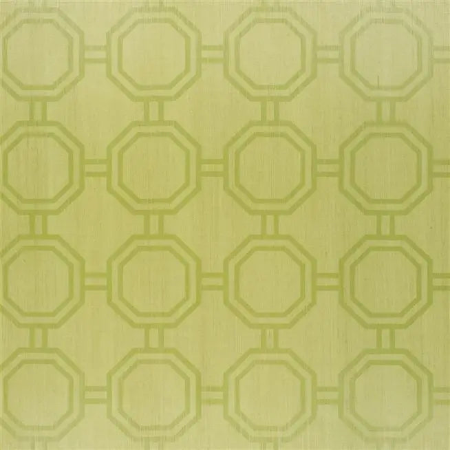 Ainslie Plasterwork 5 Willow Green Wallpaper | Designers Guild Europe