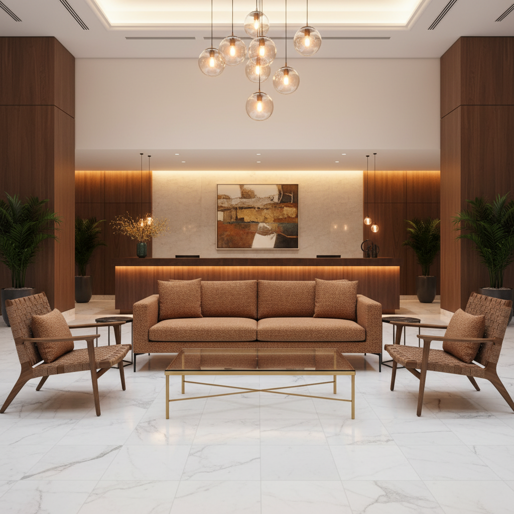 Sisal Bay - Rustic Upholstered Sofa | Architectural Fabrics