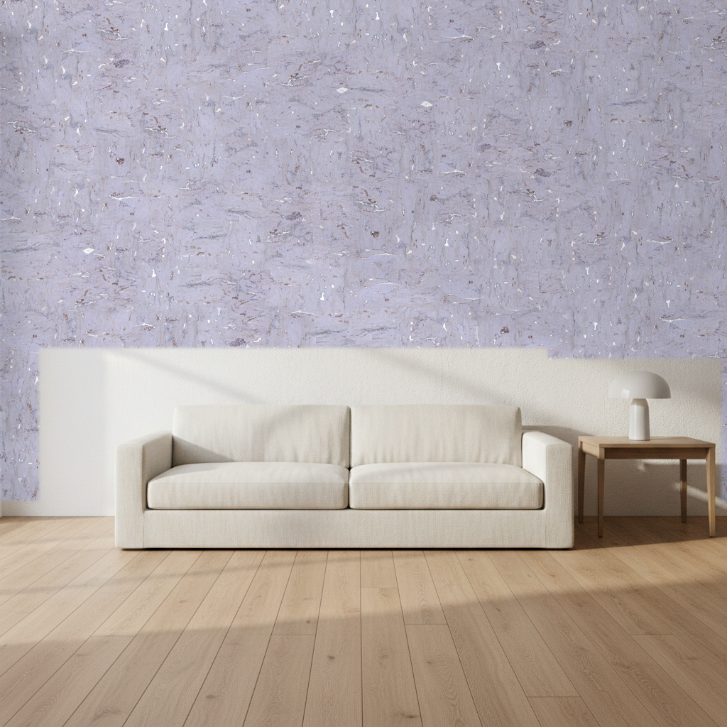 Kennebunkport Cork Haze Wallcovering | Phillipe Romano room setting