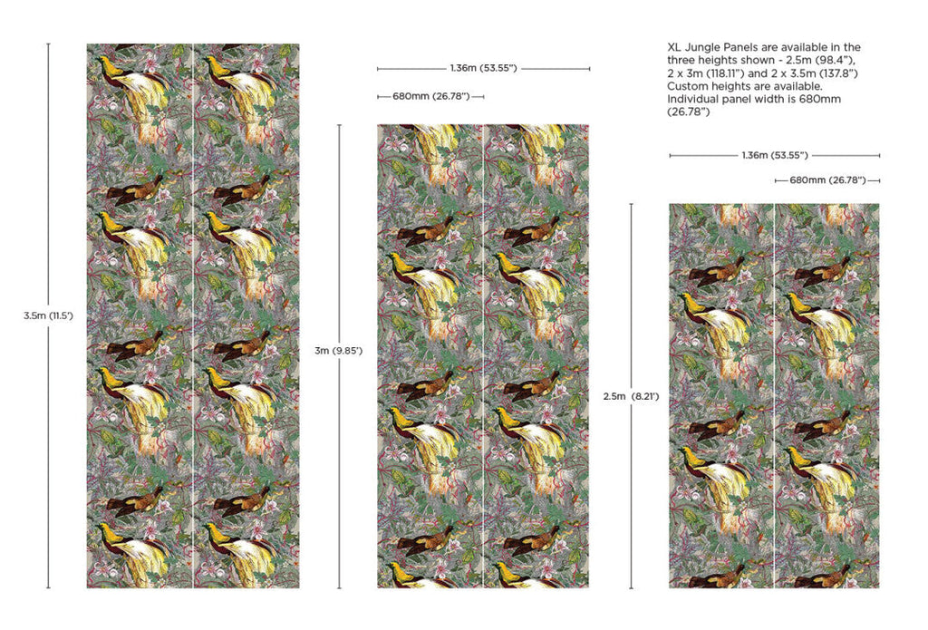 Xl Jungle Panels: Papua Paradise