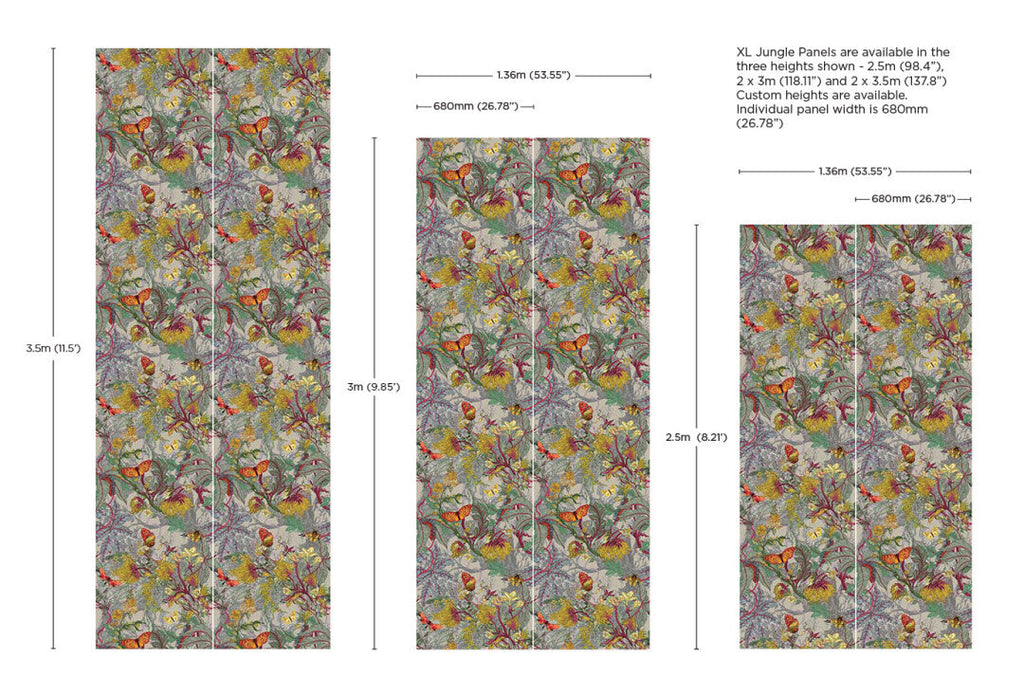 Xl Jungle Panels: Gossypium