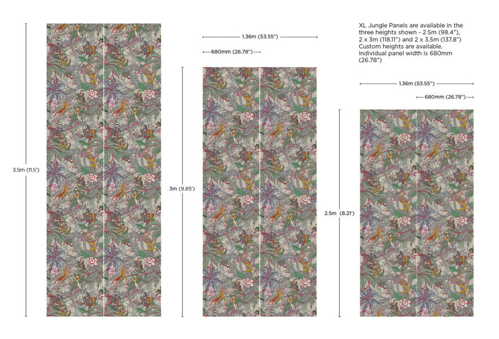 Xl Jungle Panels: Baccalis