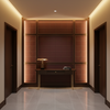 Puerto Plata - Oxblood Upholstered Wall Panel | Architectural Fabrics