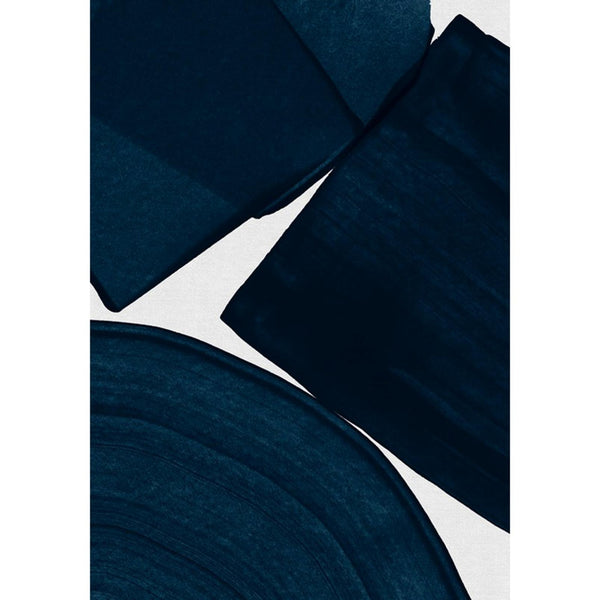 Brush Strokes Ii Blue Wall | Graham & Brown