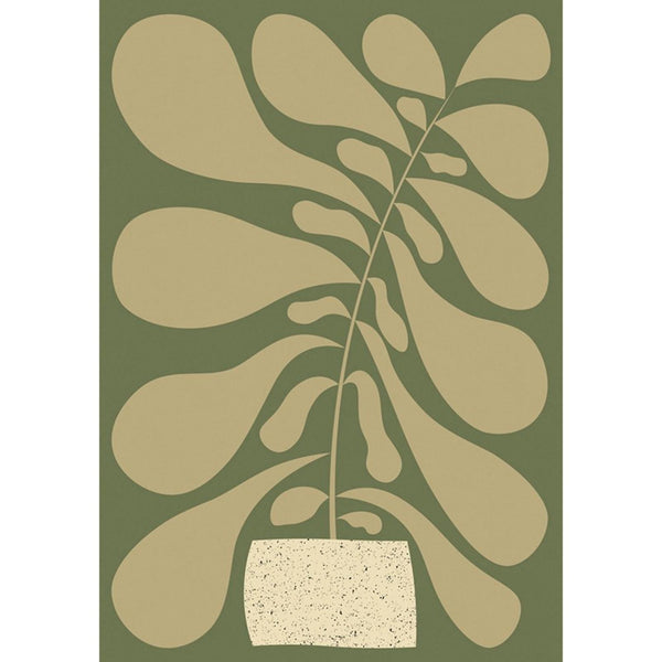 Abstract Flowers Ii Sage Wall | Graham & Brown