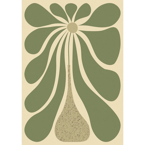 Abstract Flowers Iii Sage Wall | Graham & Brown