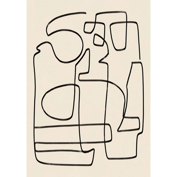 Line Ii Black and White Wall | Graham & Brown