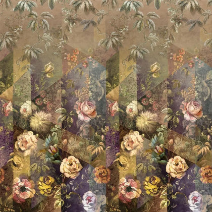 Minakari Panel 02 Rosewood | Designers Guild Europe