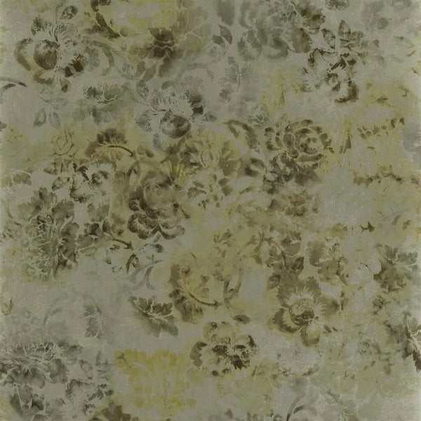 Tarbana Damask  Gold Wallpaper | Designers Guild Europe