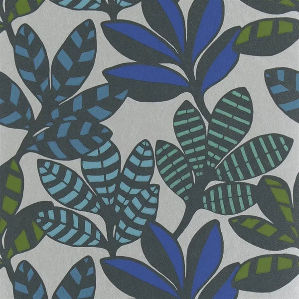 Tanjore Cobalt Wallpaper | Designers Guild Europe