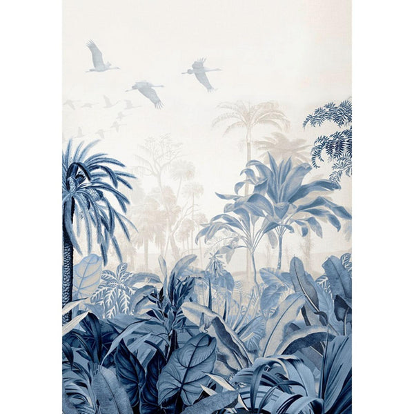 Jungle Blue Wall | Graham & Brown