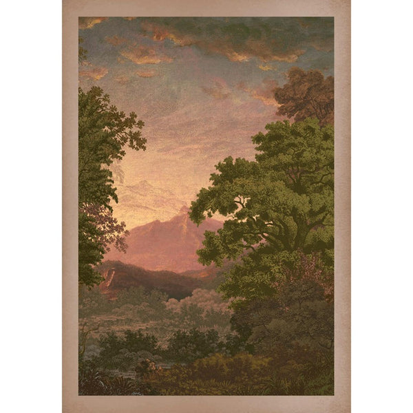 Forest Sunset Multicolor Wall | Graham & Brown