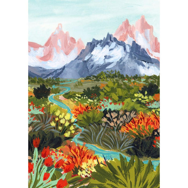 Mountains Multicolor Wall | Graham & Brown