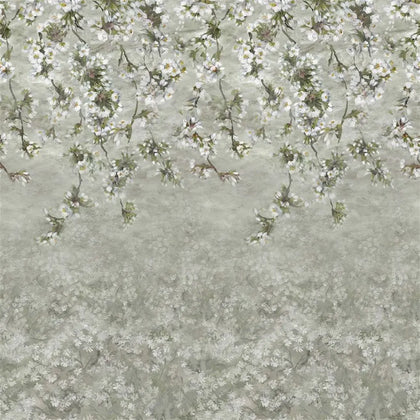 Assam Blossom Panel 01 Platinum | Designers Guild Europe