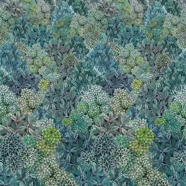 Madhya Panel 02 Azure Wallpaper | Designers Guild Europe