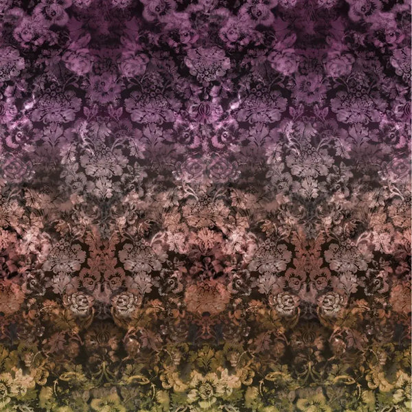 Tarbana Damask Panel 02 Amethyst Wallpaper | Designers Guild Europe