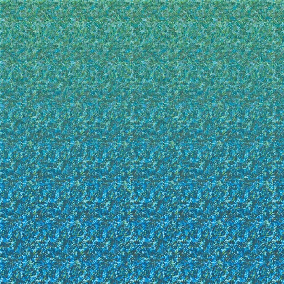 Odisha Marble Panel 02 Cobalt Wallpaper | Designers Guild Europe