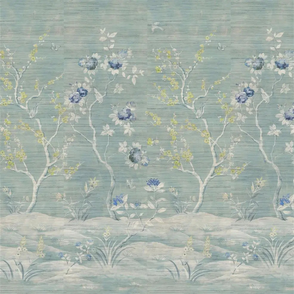 Manohari Grasscloth Panel 02  Wallpaper | Designers Guild Europe