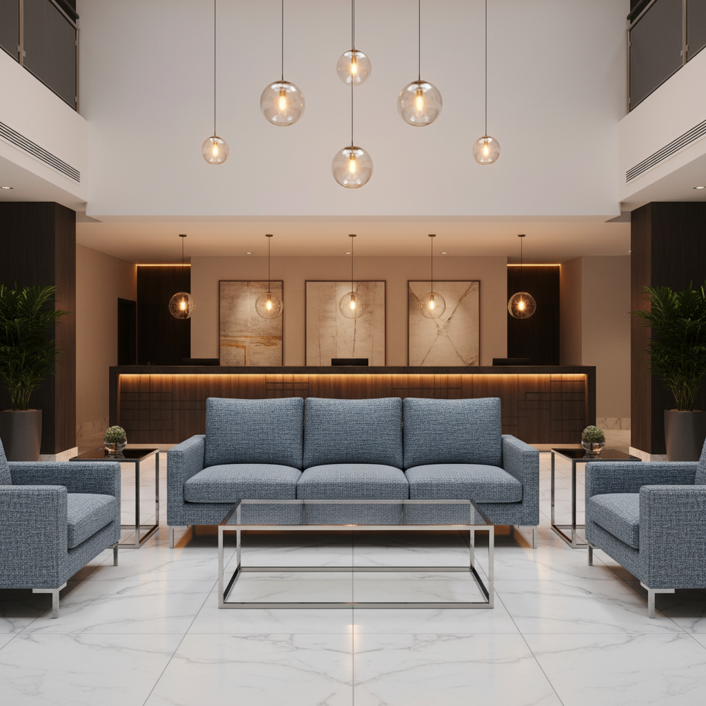 Sisal Bay - Tide Upholstered Sofa | Architectural Fabrics