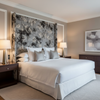 Distressed Cloud Texture Granite Stone Upholstered Headboard | Architectural Fabrics
