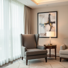 Pinnacle Rock - Night Upholstered Chair | Architectural Fabrics