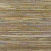 Nantucket Grasscloth Honey Brown & Charcoal Wallcovering | Phillipe Romano