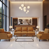 Virgin Gorda - Pumpkin Upholstered Sofa | Architectural Fabrics