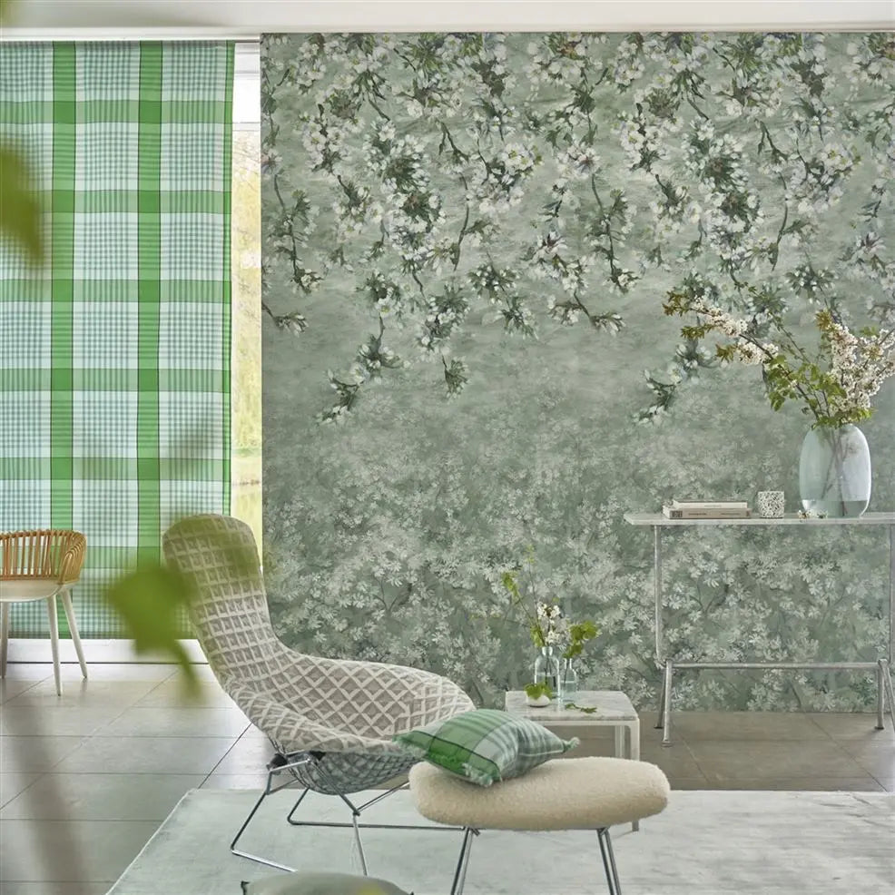 Assam Blossom Panel 02 Sage | Designers Guild Europe
