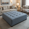 St. Barthelemy - Marlin Upholstered Ottoman | Architectural Fabrics
