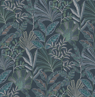 Weave Navy | Graham & Brown