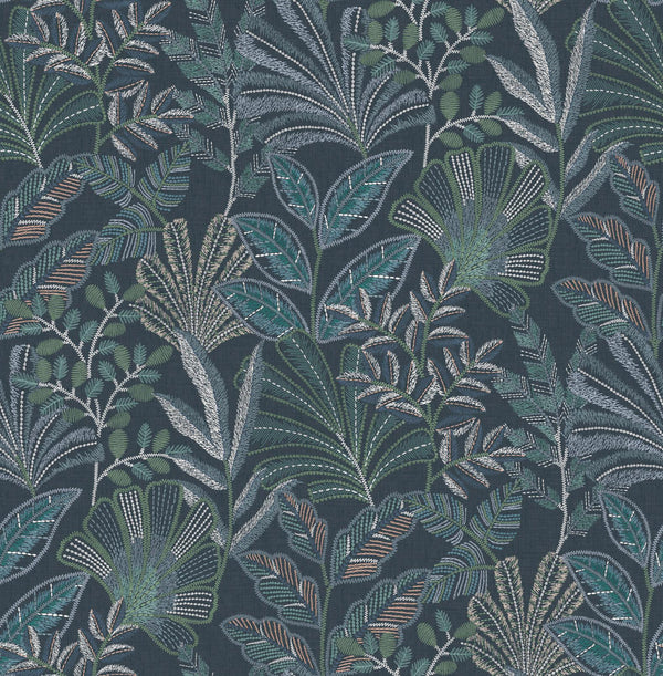 Weave Navy | Graham & Brown