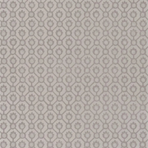 Jaal Small Scale 03 Stone Wallpaper | Designers Guild Europe