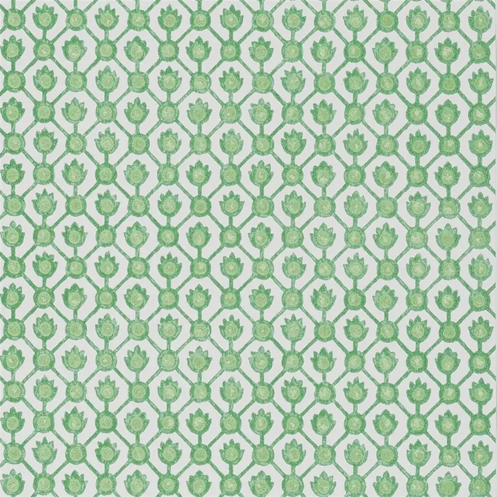 Jaal Small Scale 06 Emerald | Designers Guild Europe