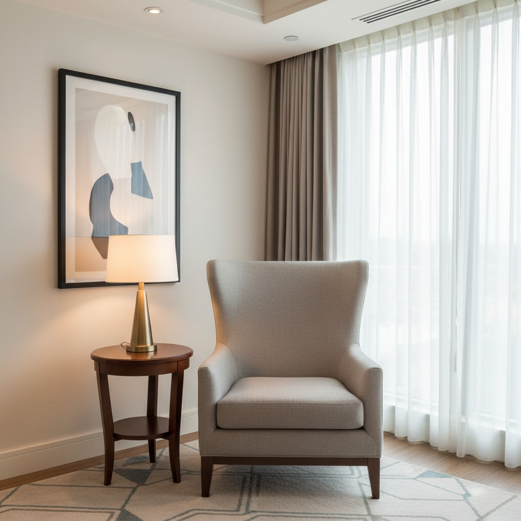 Maya Riviera - Silvergray Upholstered Chair | Architectural Fabrics