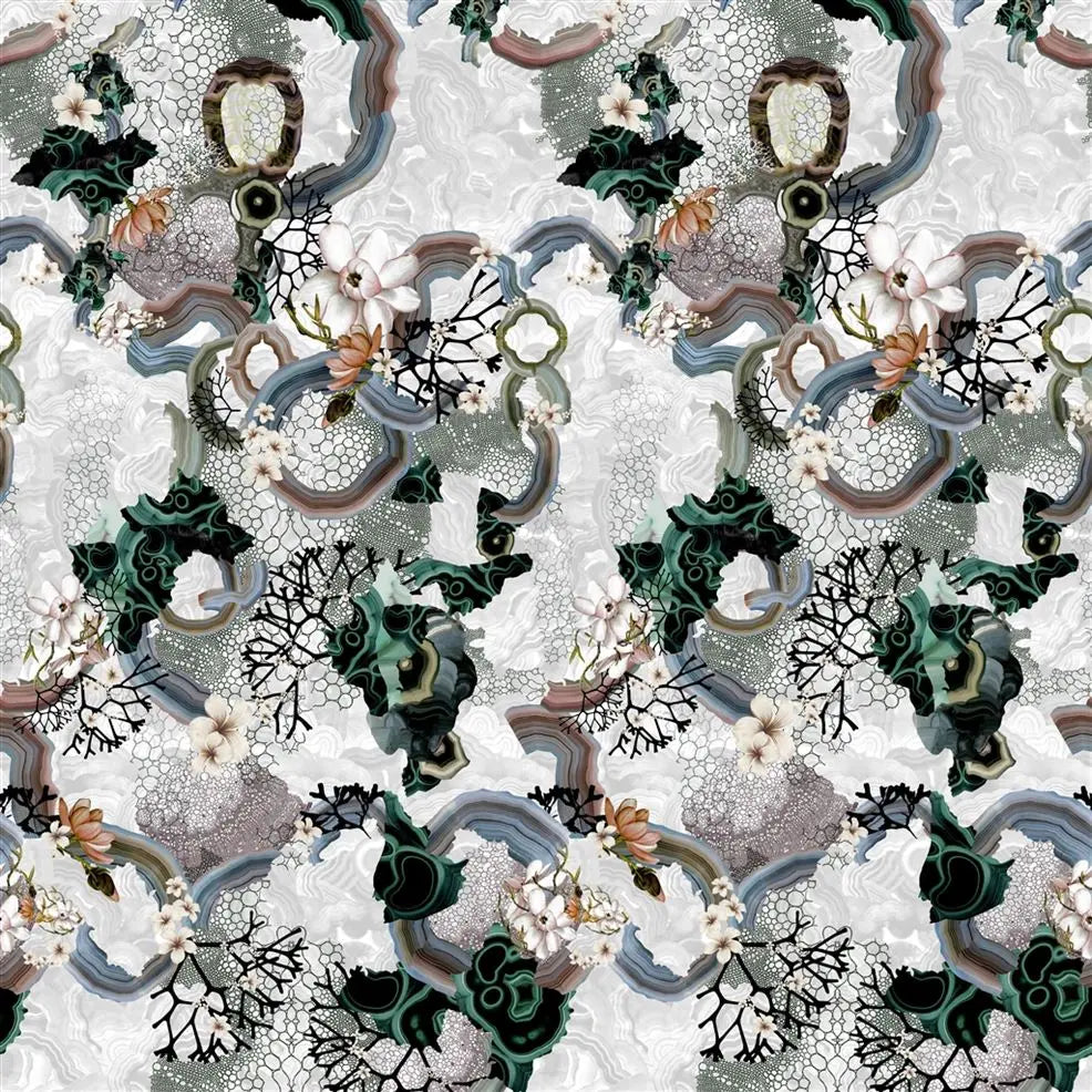 Algae Bloom Panel 03  Wallpaper | Christian Lacroix Europe