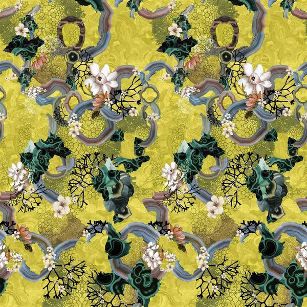 Algae Bloom Panel 02  Wallpaper | Christian Lacroix Europe